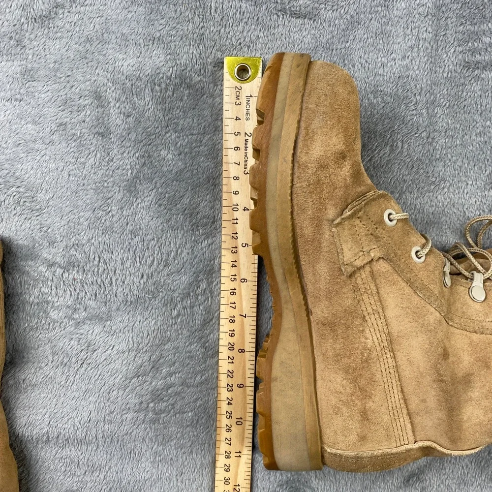 Belleville ICWT Military Combat‎ Boots Gore-Tex Tan Suede Vibram Sole Men 3.5 R